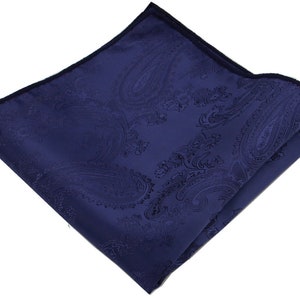 Navy Blue Pocket Square.Navy Blue Wedding Pocket Sqaures. Mens Silk Blue .Hanky. Wedding Gift for Him.Mens Gifts.