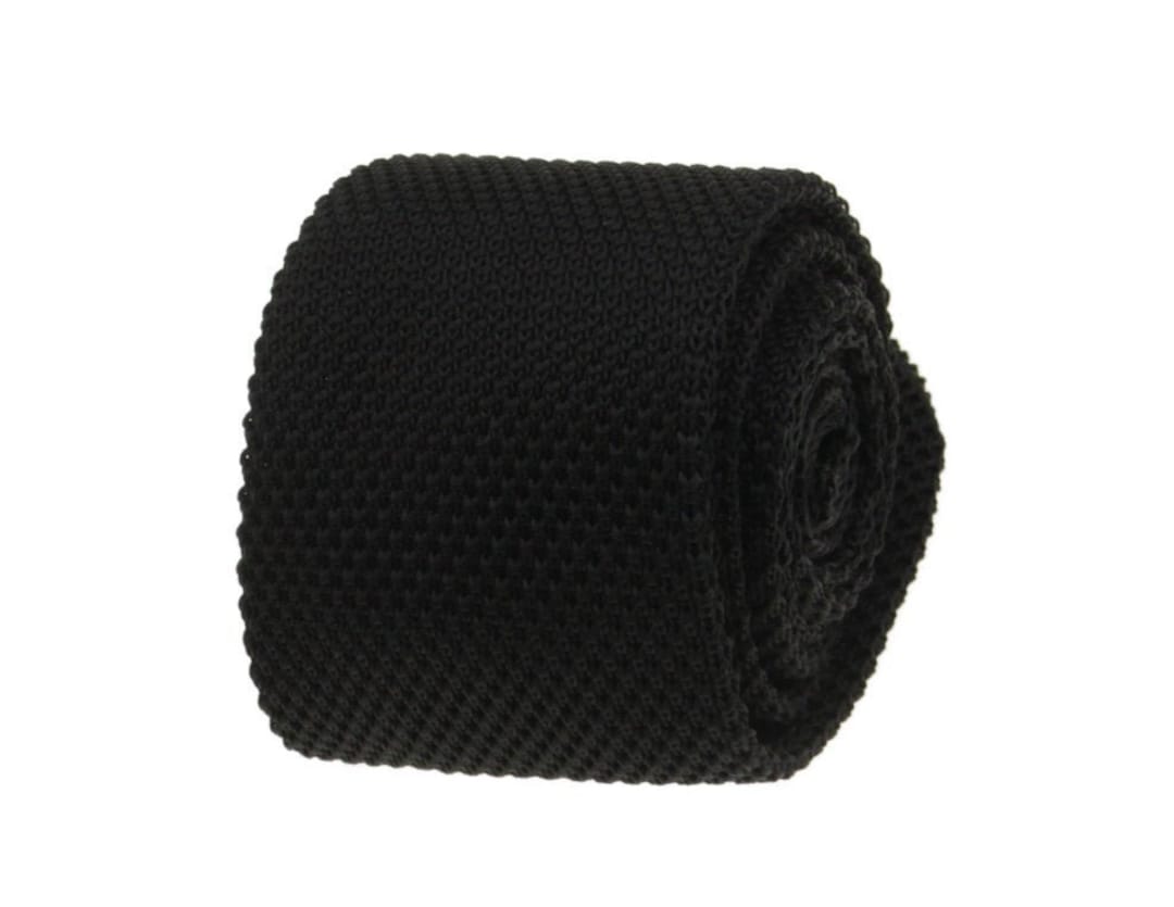 mens black tie shirts