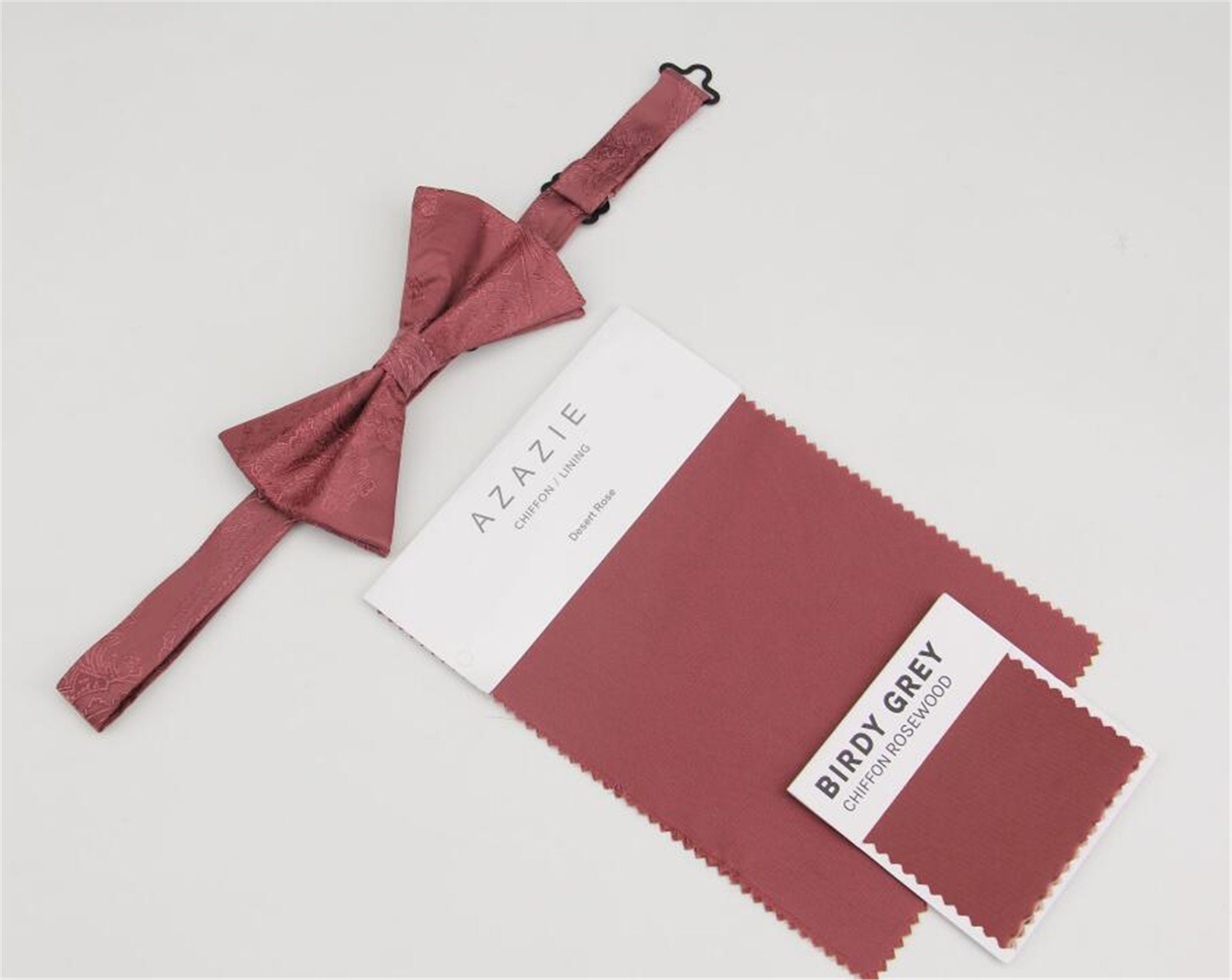 azazie desert rose tie