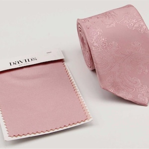 Ballet Ties. Mens Tie Ballet. Rosette Pink Neckties for Men. Ballet Wedding Tie Pocket Square Bow Tie