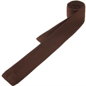 mens dark brown tie