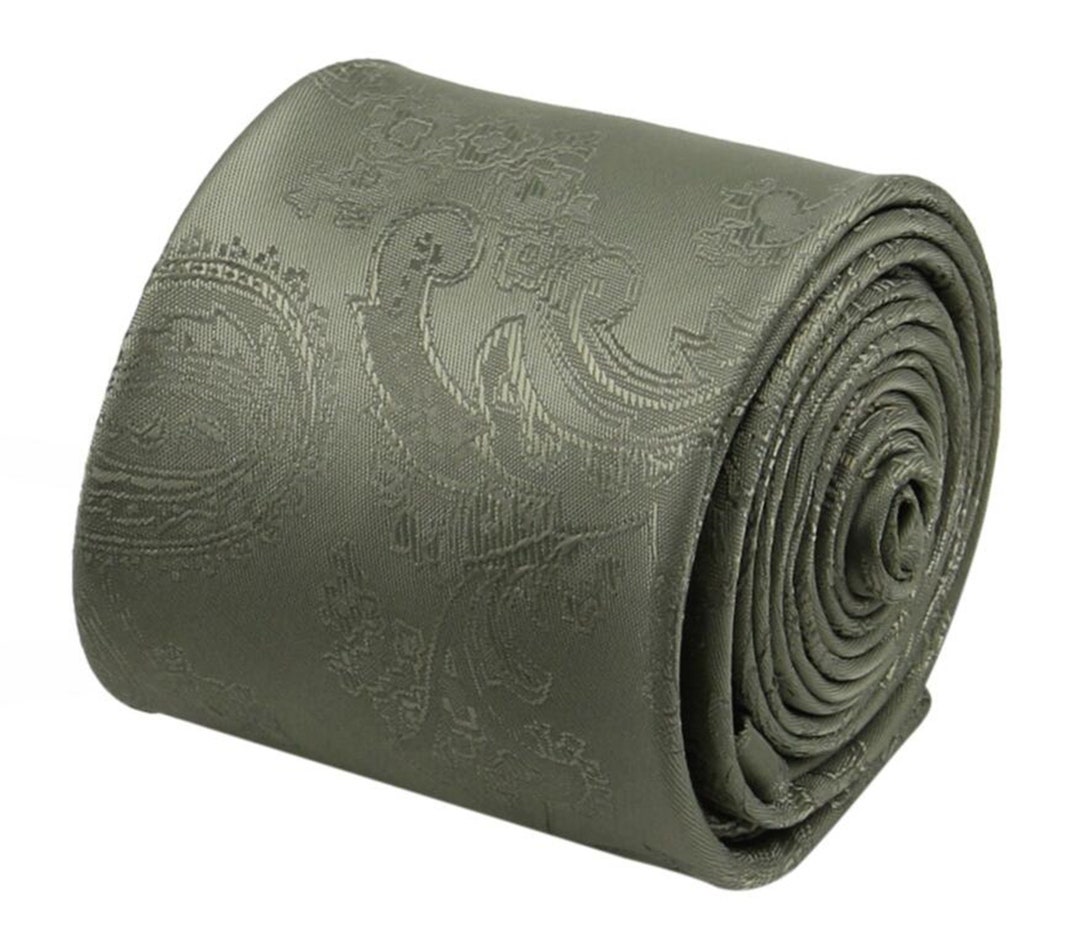 Eucalyptus Ties. Match to Davids Bridal Eucalyptus Color. Dark Sage