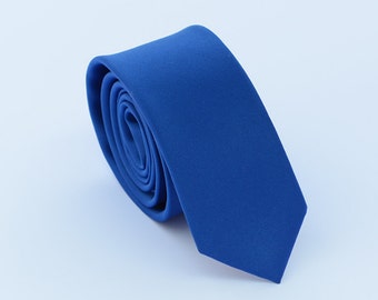 Royal Blue  Necktie.Royal Mens  Tie. Royal Blue Wedding Tie.