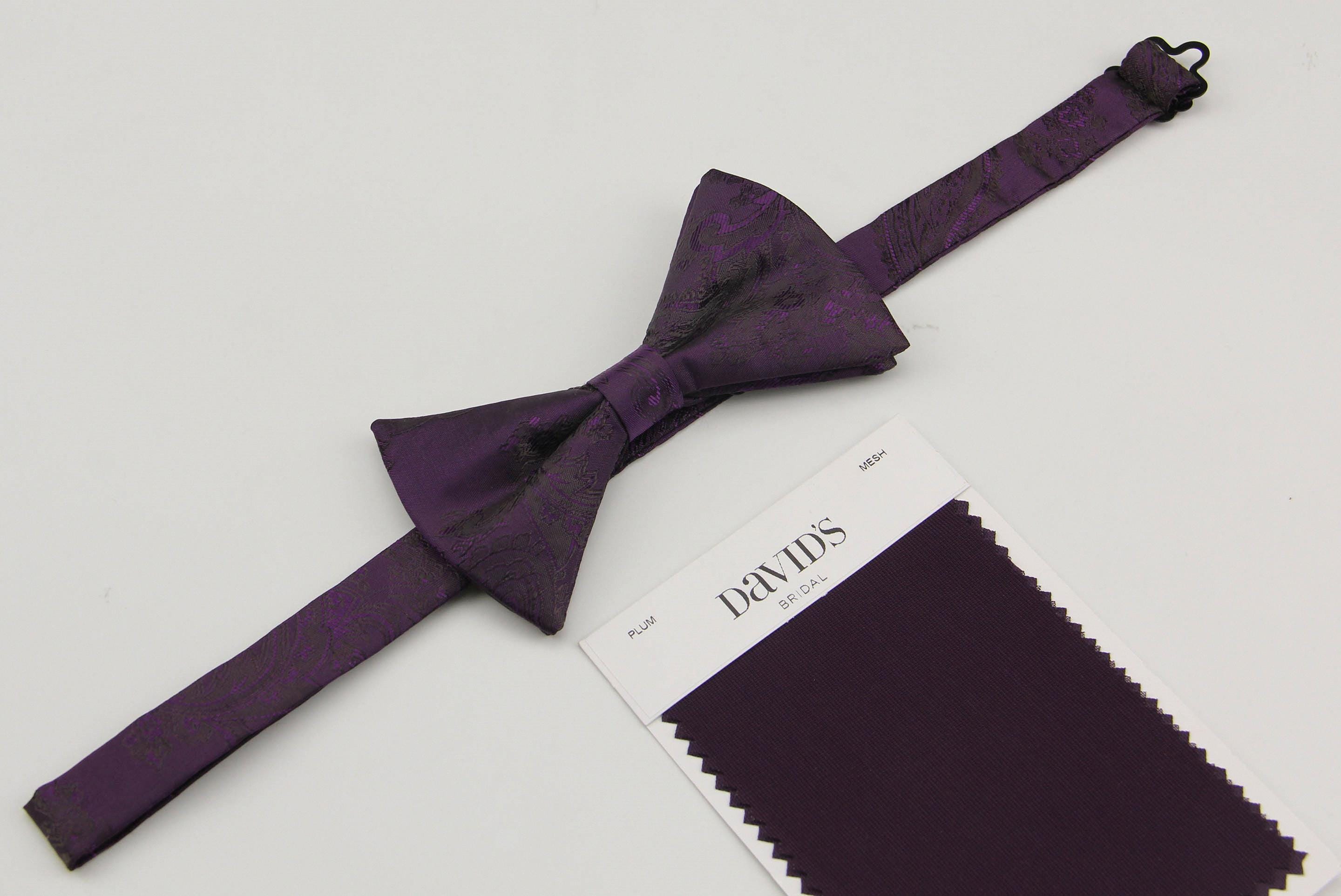 plum bowties