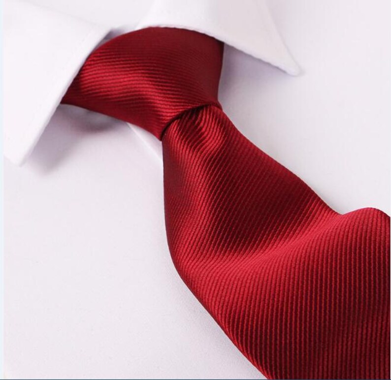 burgundy neck ties