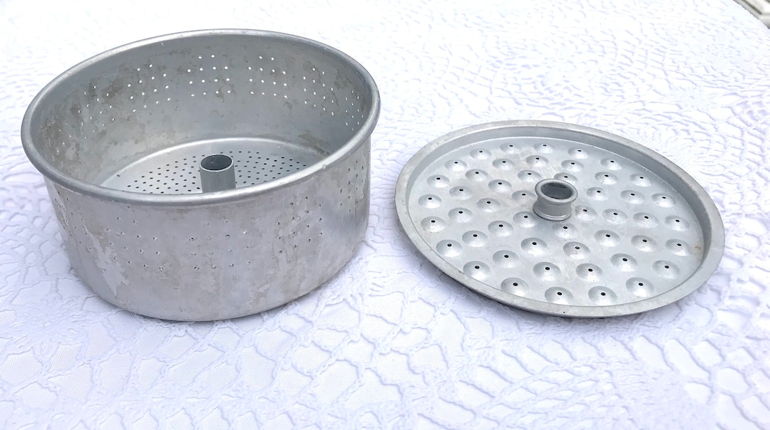 Vintage Coffee Percolator Basket and Basket Lid Etsy