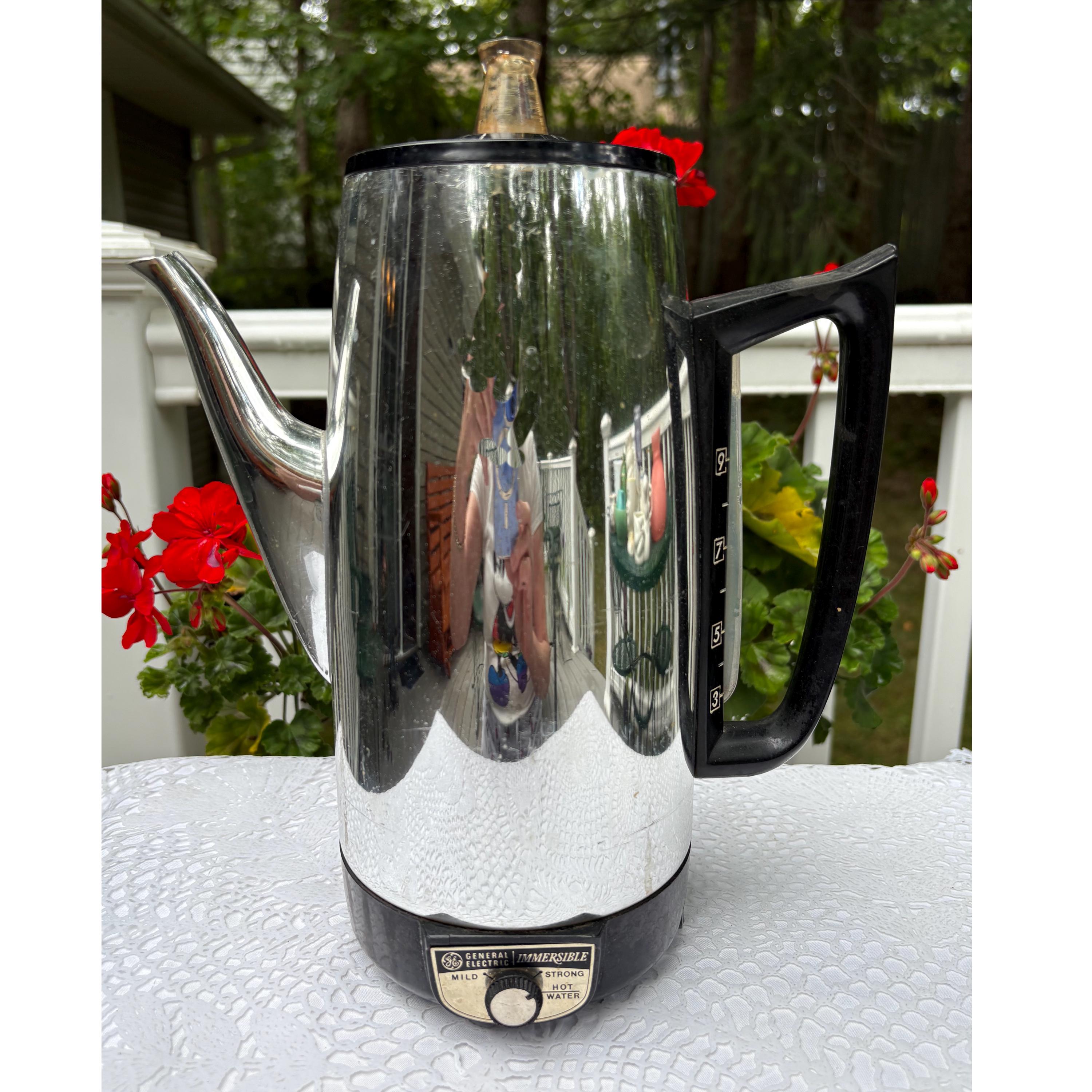 Electric Kettle General Electric Automatic Percolator Classic