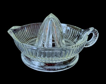 Anchor Hocking Citrus Juicer Reamer 1950s AS IS