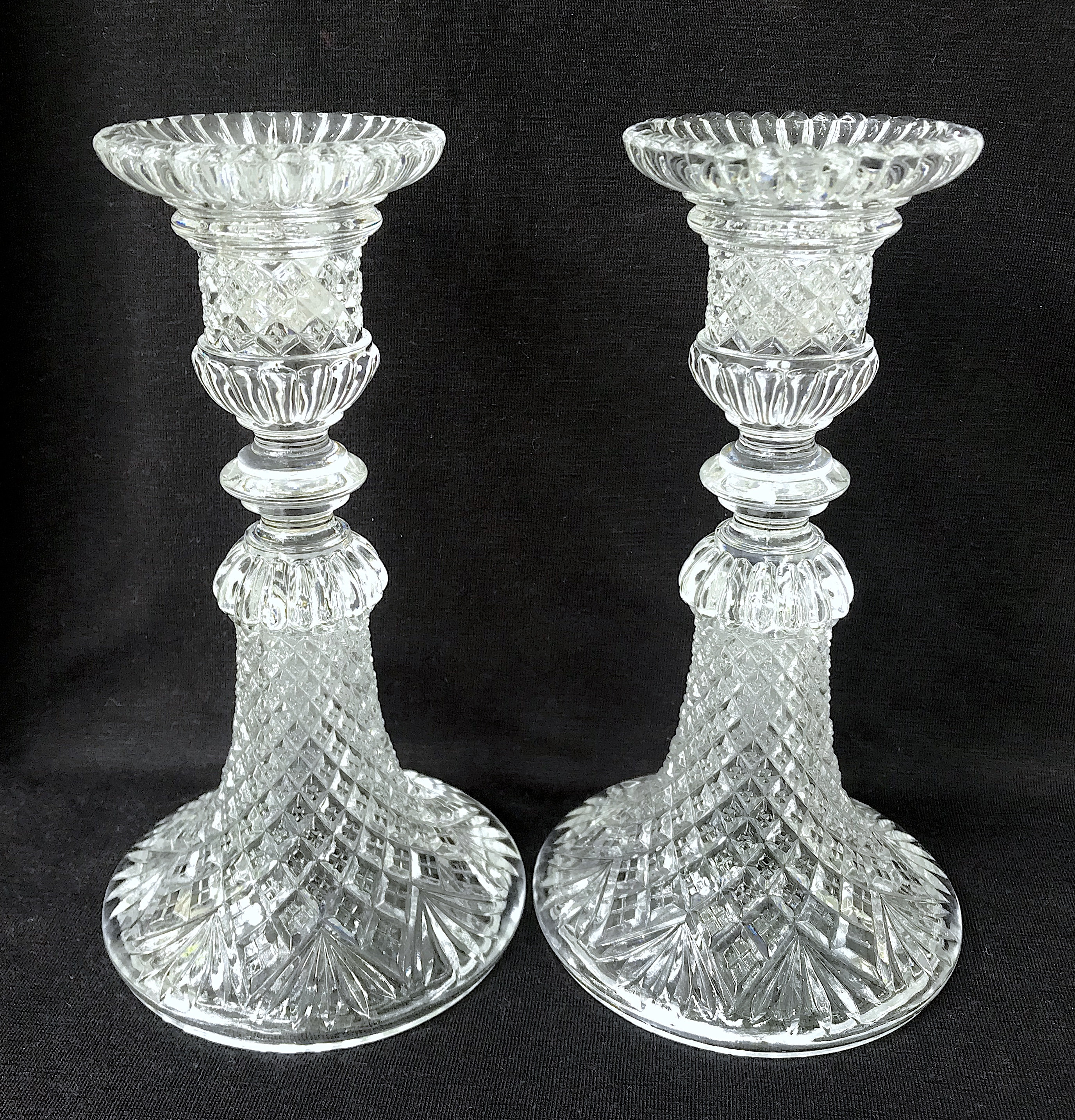 ヴィンテージ VAL ST LAMBERT ベルギー 7 1/2インチ クリスタル