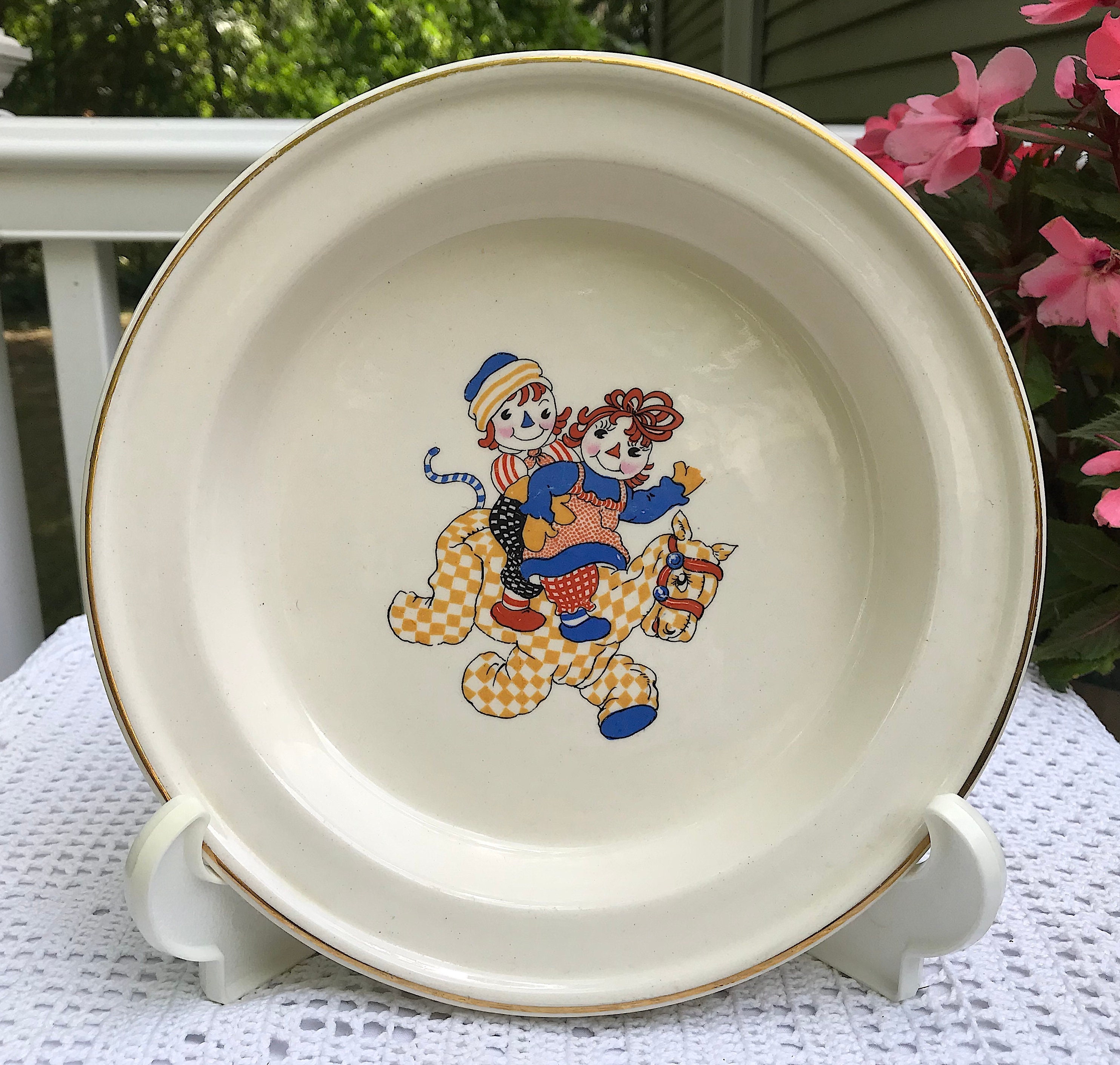 [値下げ]  Raggedy Ann & Andy アンティーク皿 1941 Raggedy Ann - Etsy