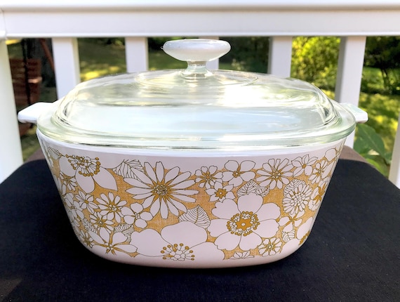 Large 5 Lt Casserole CorningWare A-5-B 5 L shadow iris
