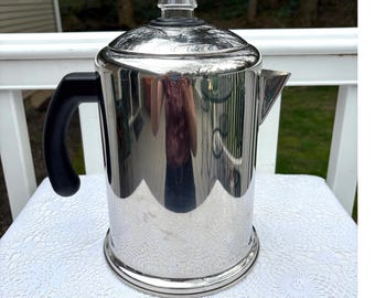 Farberware Q23C Classic Stainless Steel Yosemite 12-Cup Coffee Percolator
