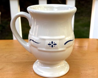 Longaberger Woven Traditions Classic Blue Grand Kubki z nóżkami 3 dostępne
