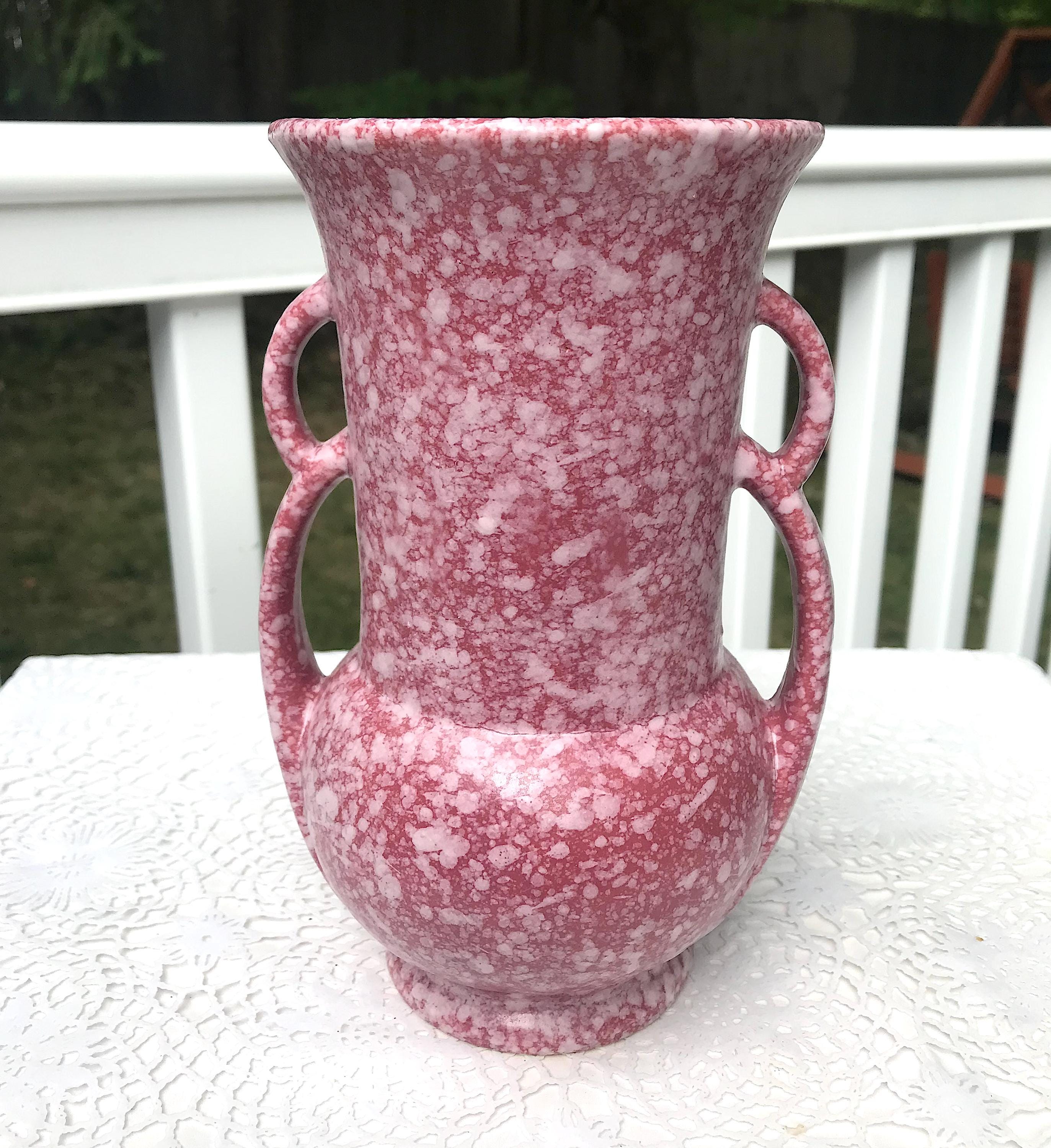 Vintage Robinson Ransbottom Pottery RRP 8 Inch Vase Art Deco