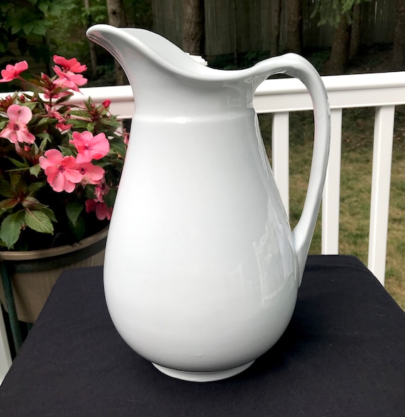 Vintage Wedgwood Large Ironstone Wash Pitcher Royal Stone China - Etsy