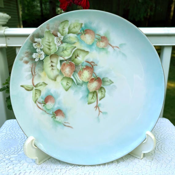 Lorenz Hutschenreuther Germany Hand Painted 10 Inch Plate