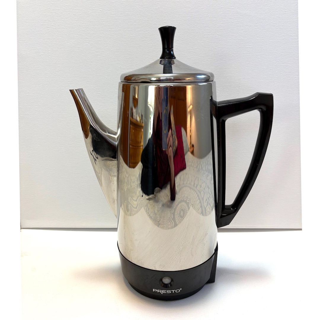 1960年代　PRESTO コーヒーポット　スペーシエイジ　ミッドセンチュリー Presto Model PK05B Super Speed Coffeemaker, 1960-1970