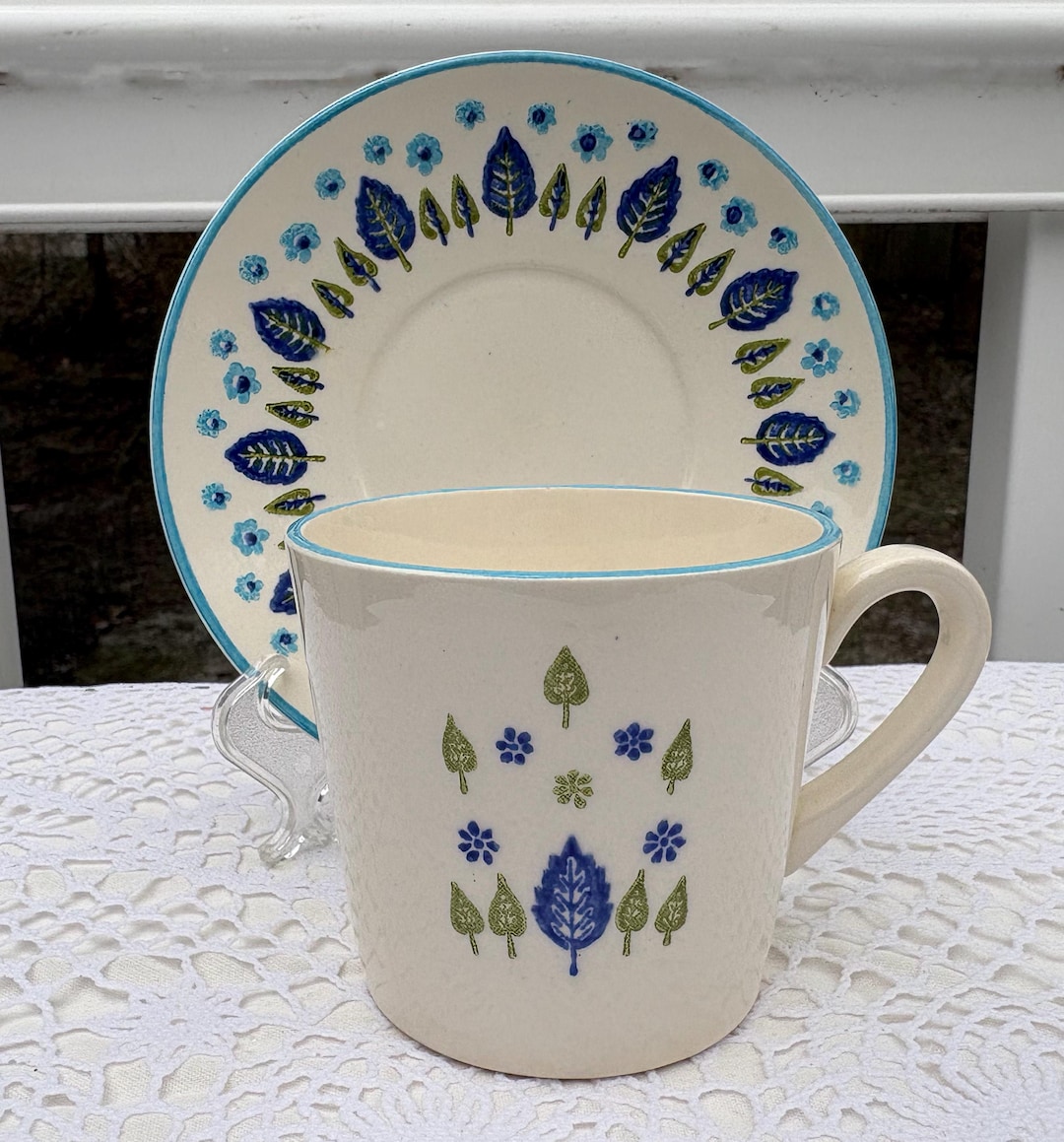 Alpine Tea Set Swiss Alpine Chalet Marcrest Stetson Cup and Saucer Sets 4 Available - Etsy