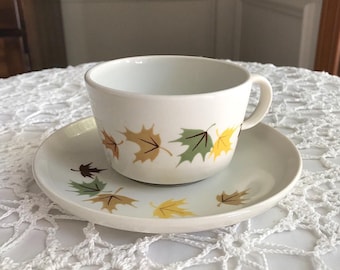 Franciscan Indian Summer Cup And Saucer Sets  1958 - 1969
