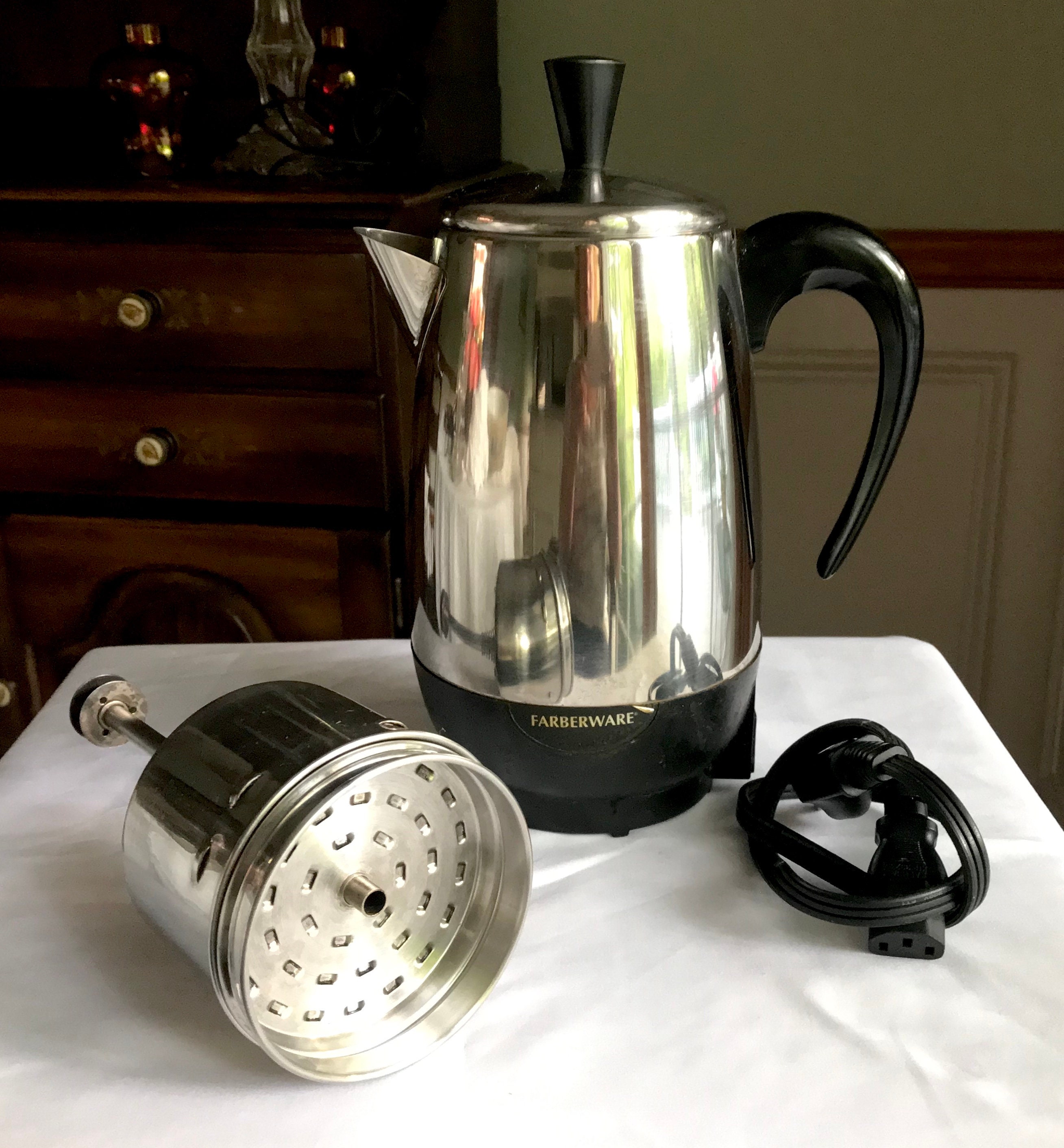 FARBERWARE FCP280 Stainless steel 8-Cup Percolator 