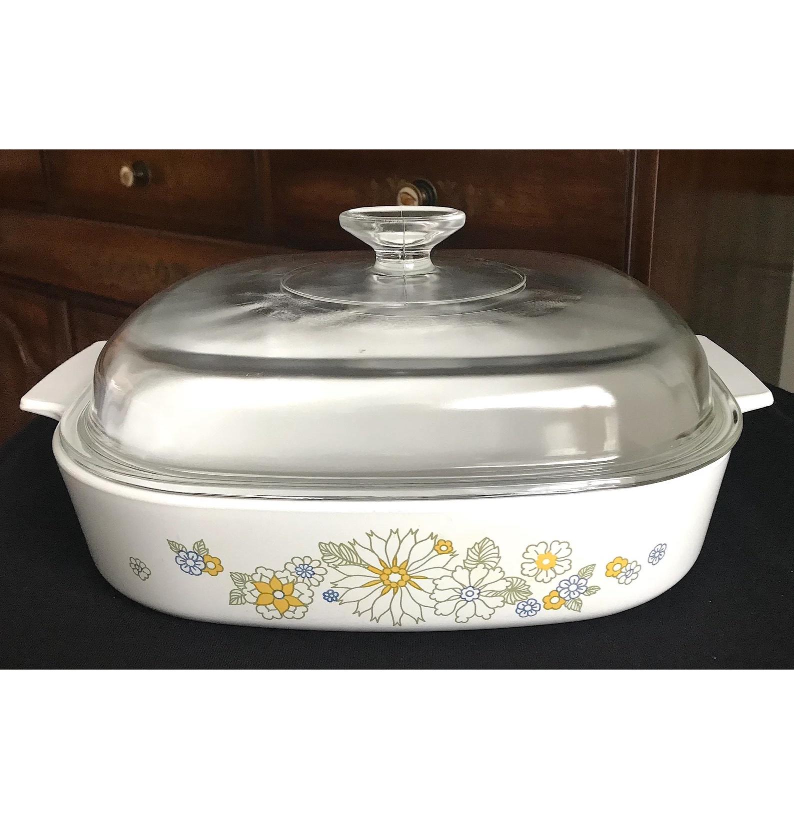 Corning Ware Floral Bouquet A 10 B Casserole and Lid Etsy