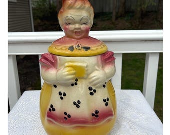 American Bisque Granny Cookie Jar