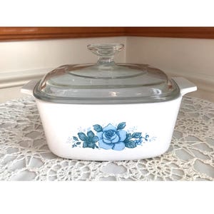 Corning Ware Blue Velvet 1.5 Liter Casserole And Lid