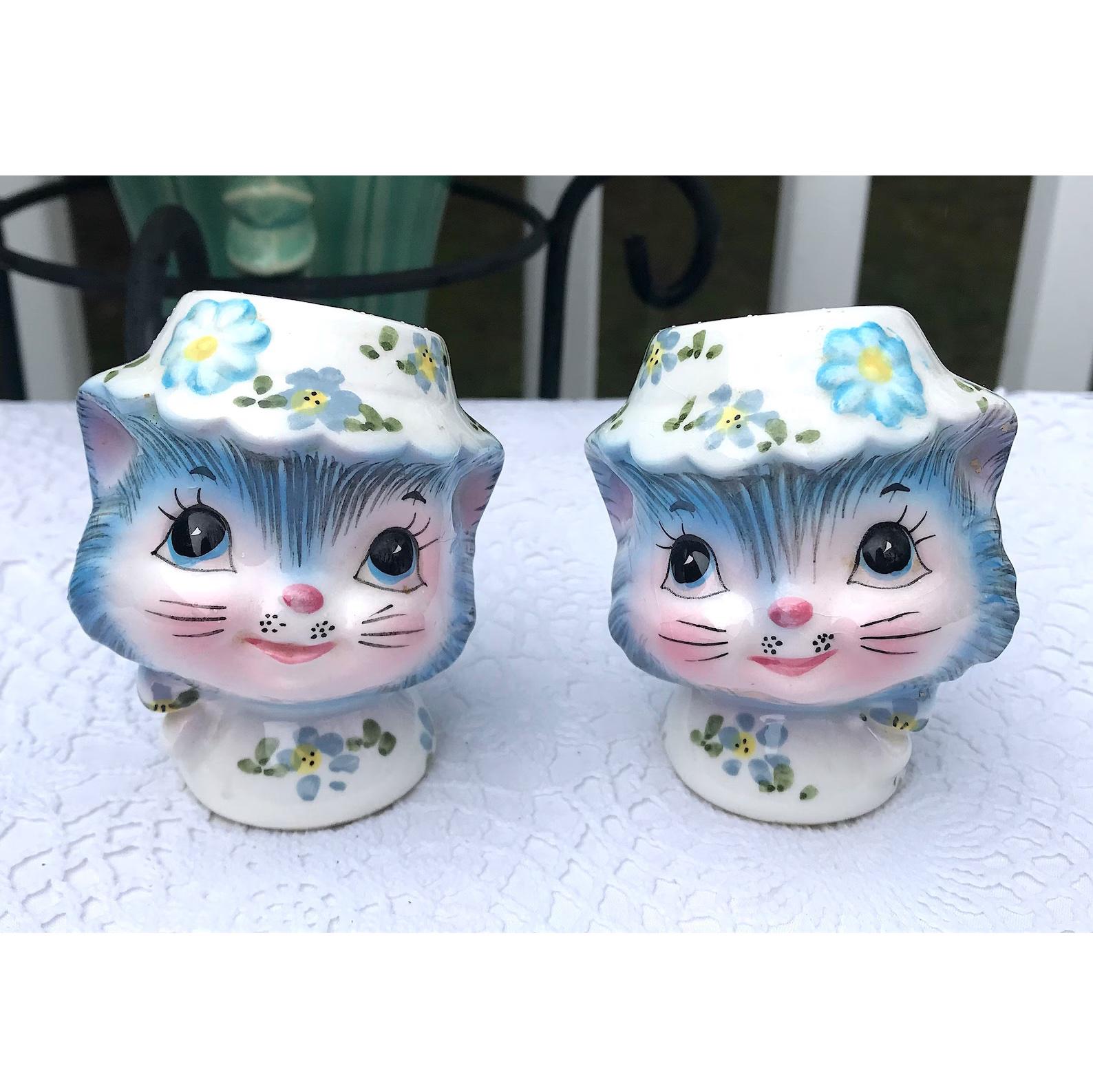 ミスプリス miss priss ソルトアンドペッパー 置物 陶器 Lefton Miss Priss - Etsy