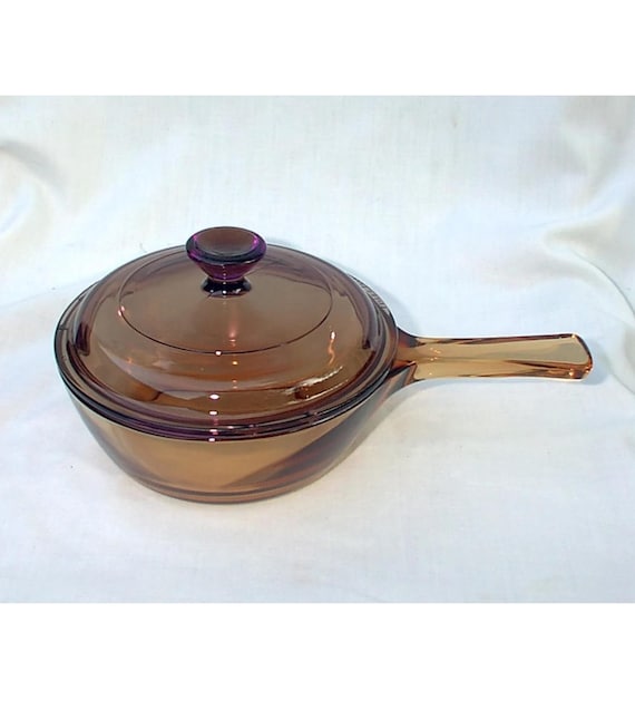 Lid Pyrex Glass Skillet Pyrex Corelle Glass Pots VTG Vision