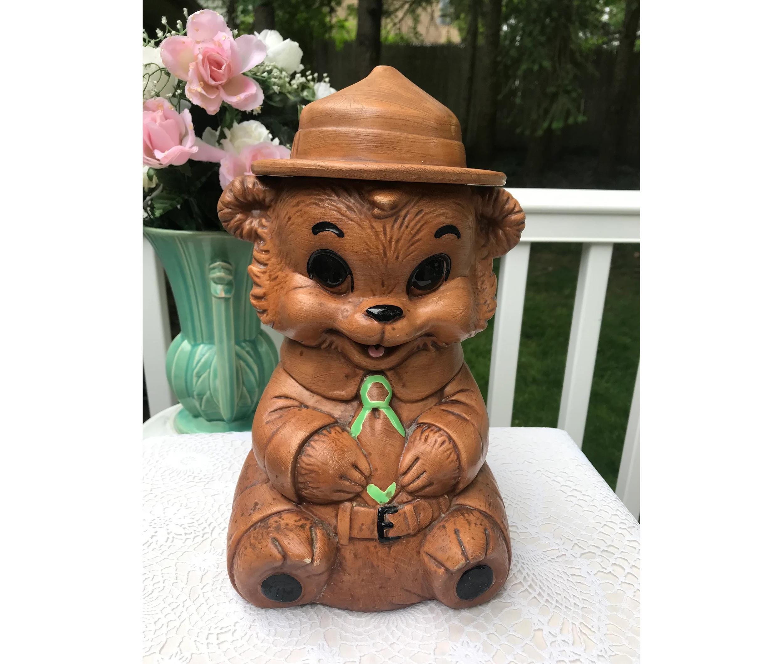 1960年代　スモーキーザベアー クッキージャー cookie jar 1960年代 スモーキーザベアー クッキージャー cookie jar