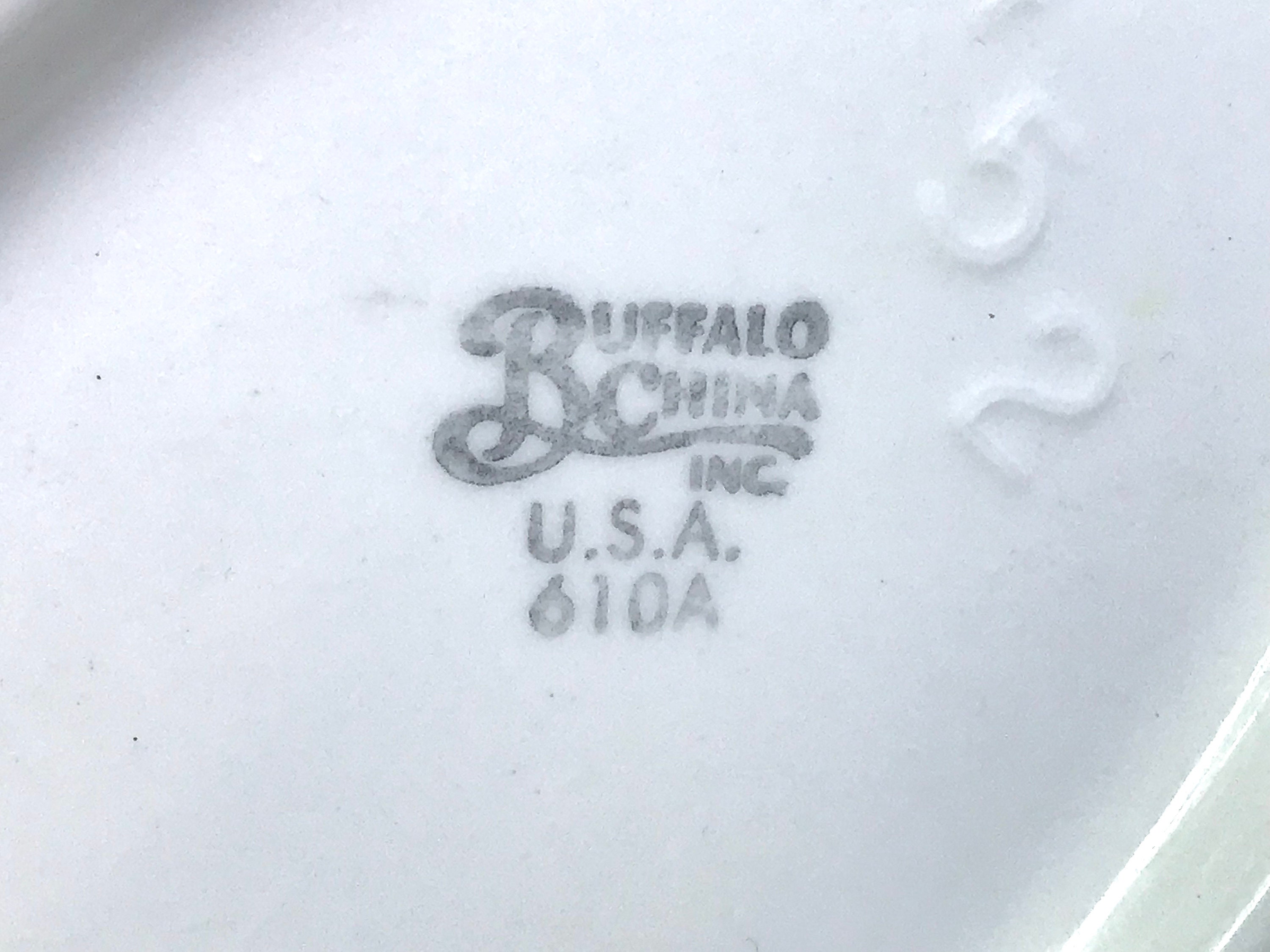 Buffalo China ダイナー皿3枚 Buffalo China ダイナー皿3枚 Buffalo