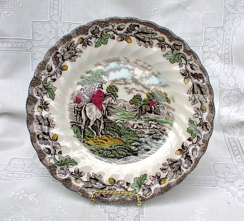 Myott Chelsea Garden 7 34 Salad Plates 3 available