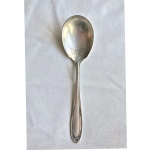 Oneida Community Service Silver Plate Sugar Spoon Modjeska 1916