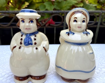 Gilde Set Salero Y Pimentero Porcelana Hueso | Flores Silvestres Bella Vita | Apto Lavavajillas