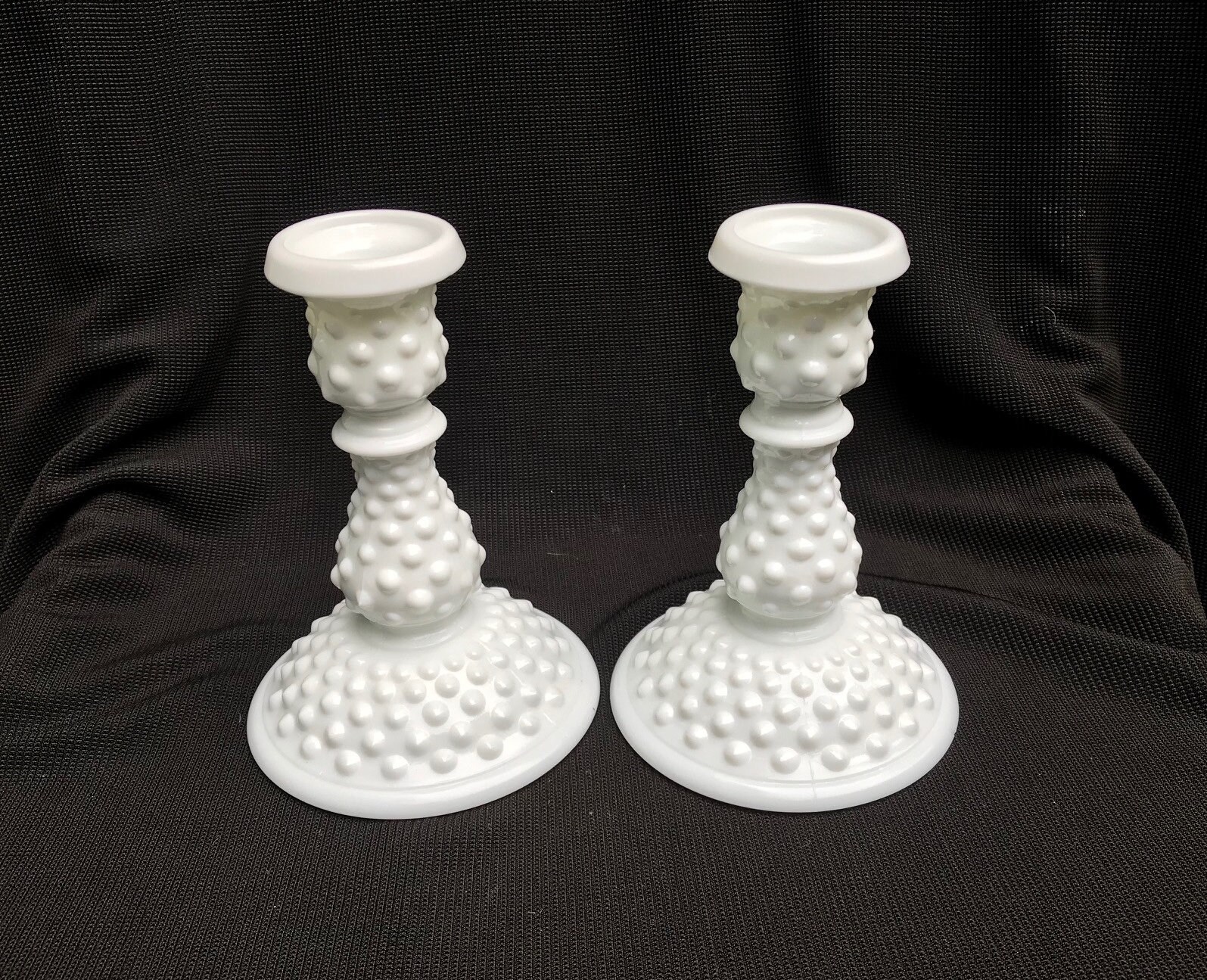Fenton candle sticks - Etsy 日本