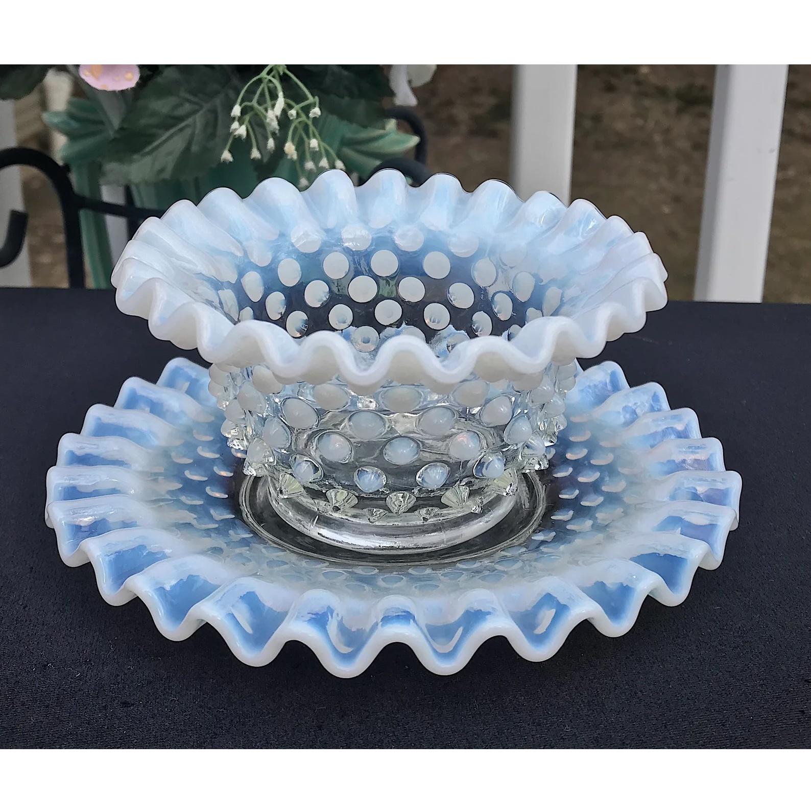 フェントン フレンチ オパールセント ホブネイル マヨネーズ 調味料皿