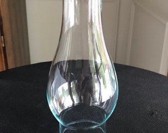 Glass Lamp Chimney 8 1/2&quot; tall With 3&quot; Bottom Fitter 14 Available