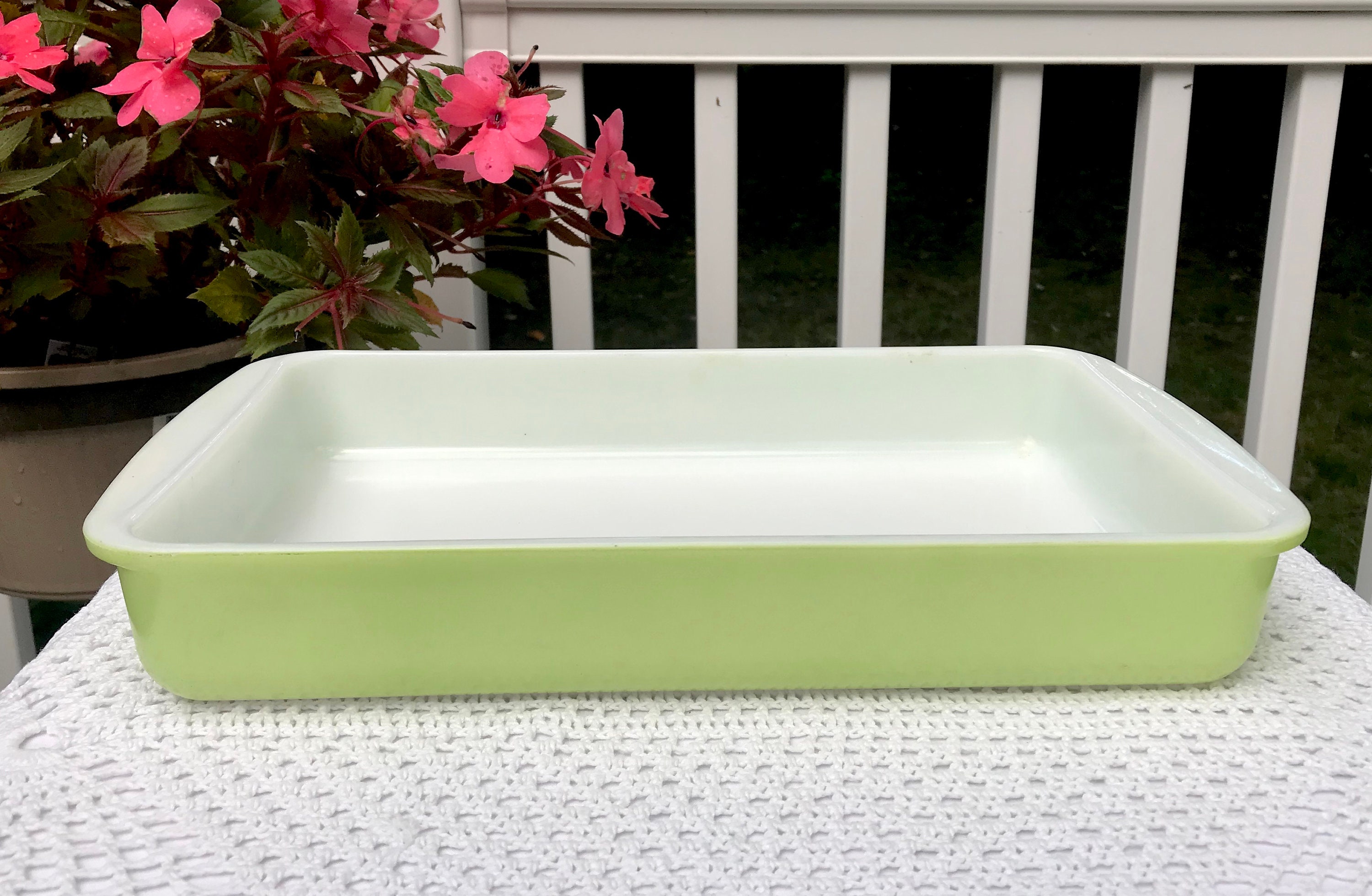 Vintage pyrex cheap lasagna pan