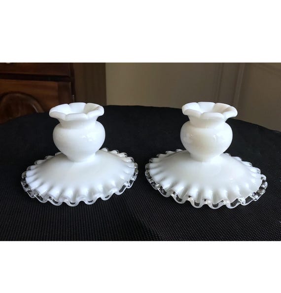 フェントン　シルバークレスト　ミルクグラス　ケーキスタンド フェントン シルバークレスト ミルクグラス ケーキスタンド フェントン