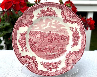 Platos para pan de Old Britain Castles de 6 3/8 pulgadas (8 unidades disponibles) Johnson Brothers Haddon Hall 1792