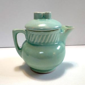 Brush McCoy  Salada Teapot Vintage Green Individual