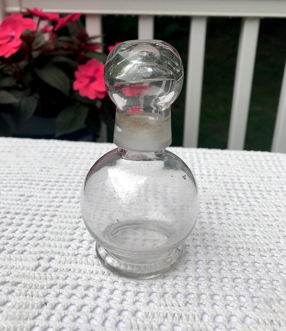 Vintage Tumble up Shot Glass Bottle - Etsy