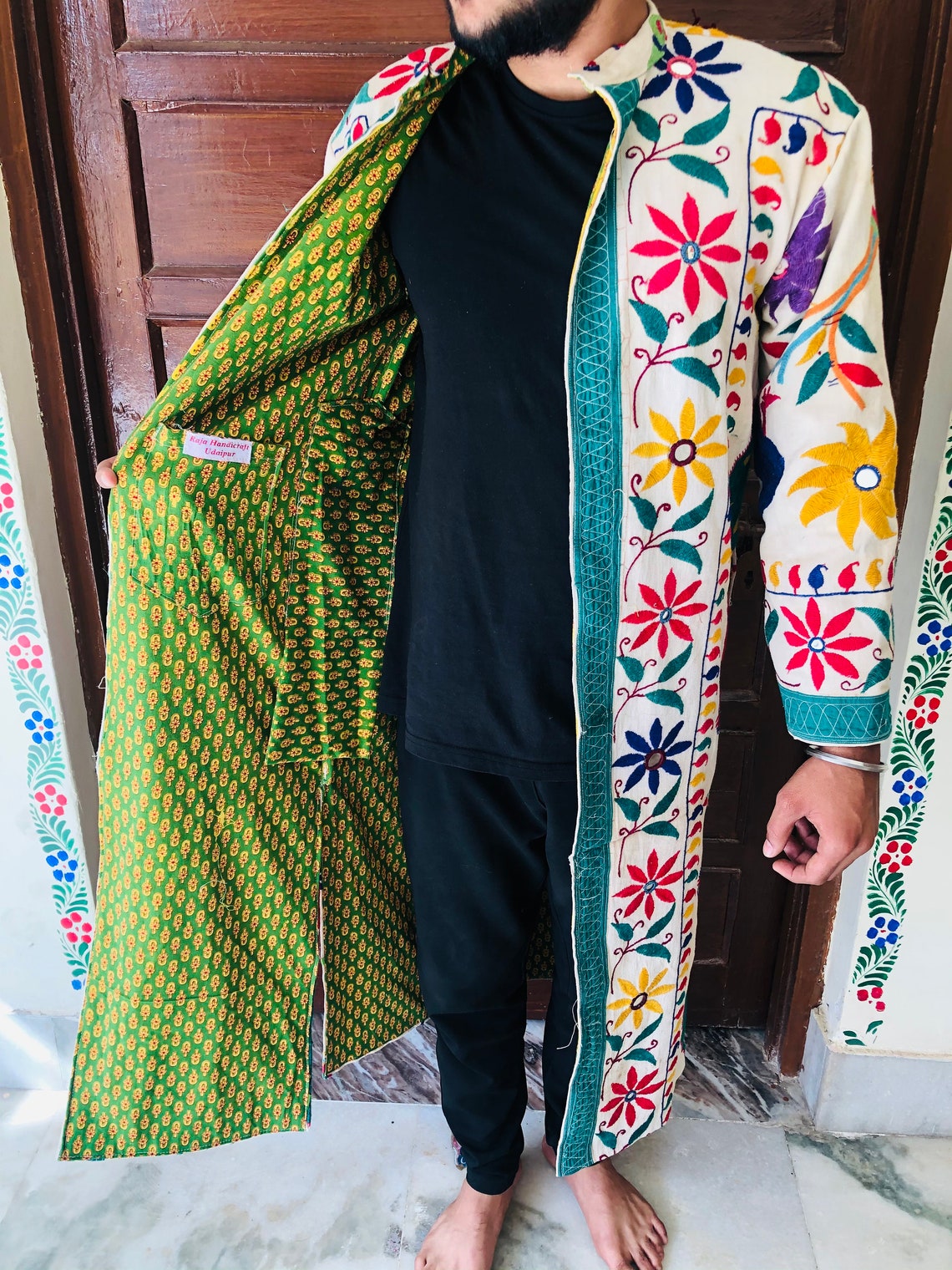 Banjara Jacket / Mirror Jacket / Embroidered Coat / Handmade / Etsy UK