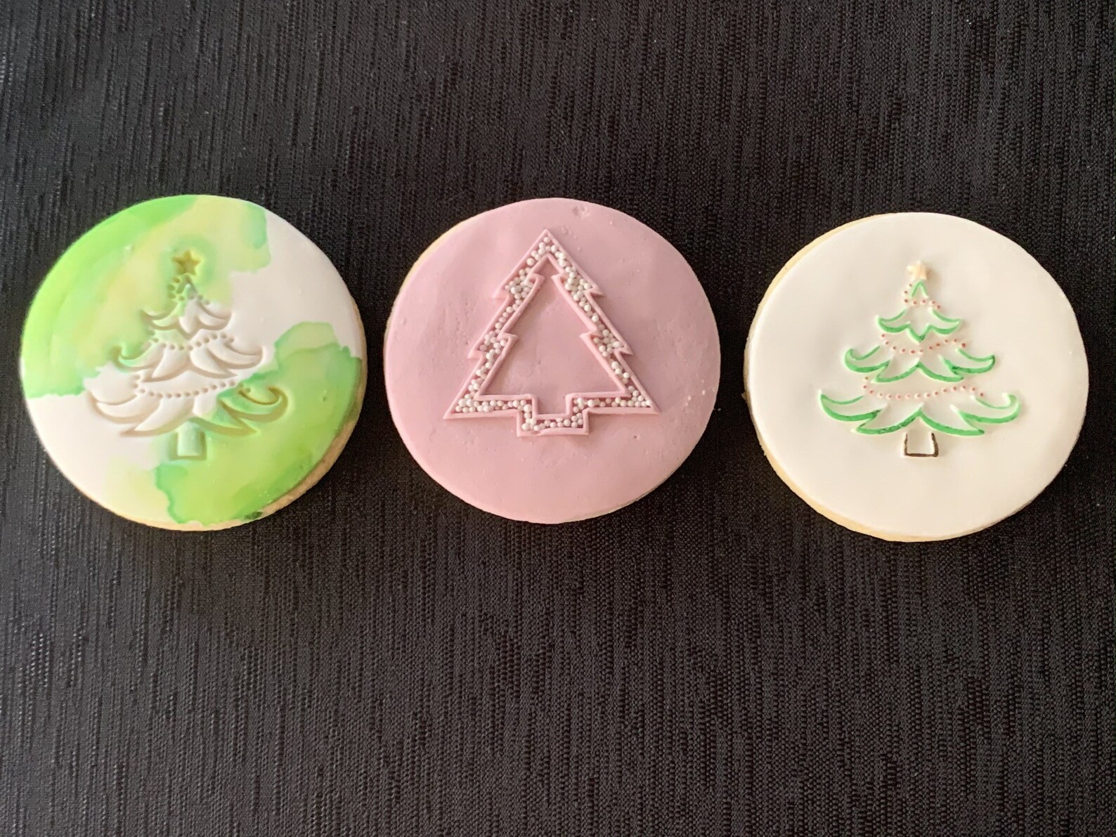 Christmas Cookie Embosser Stamp. Christmas Tree. Raised Cookie Etsy
