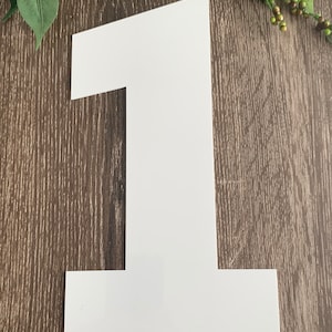 Reusable Number Cake Template | Food-Safe Birthday Cake Stencil