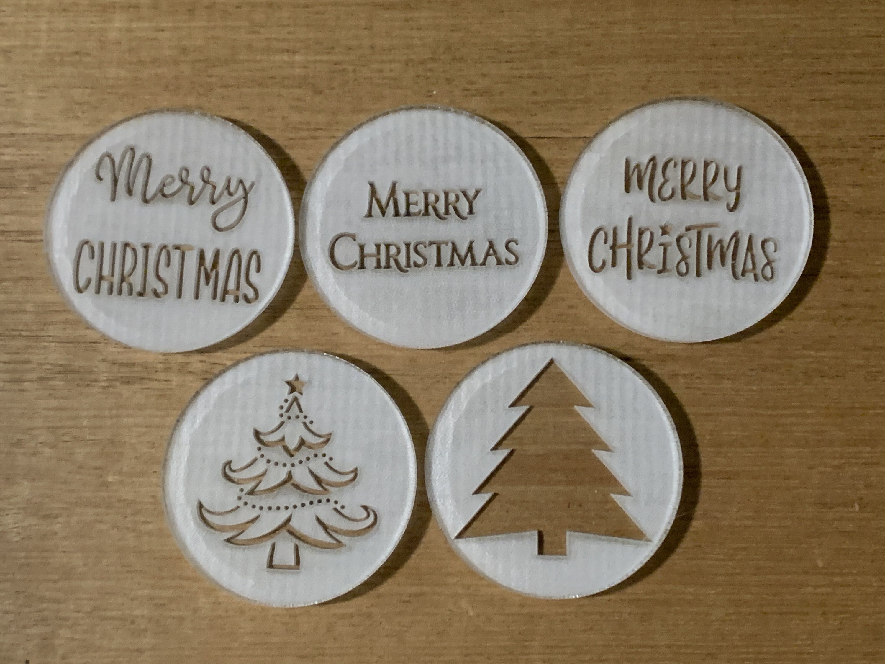 Merry Christmas Cookie Stamp. Icing Fondant Stamp. Fondant Etsy