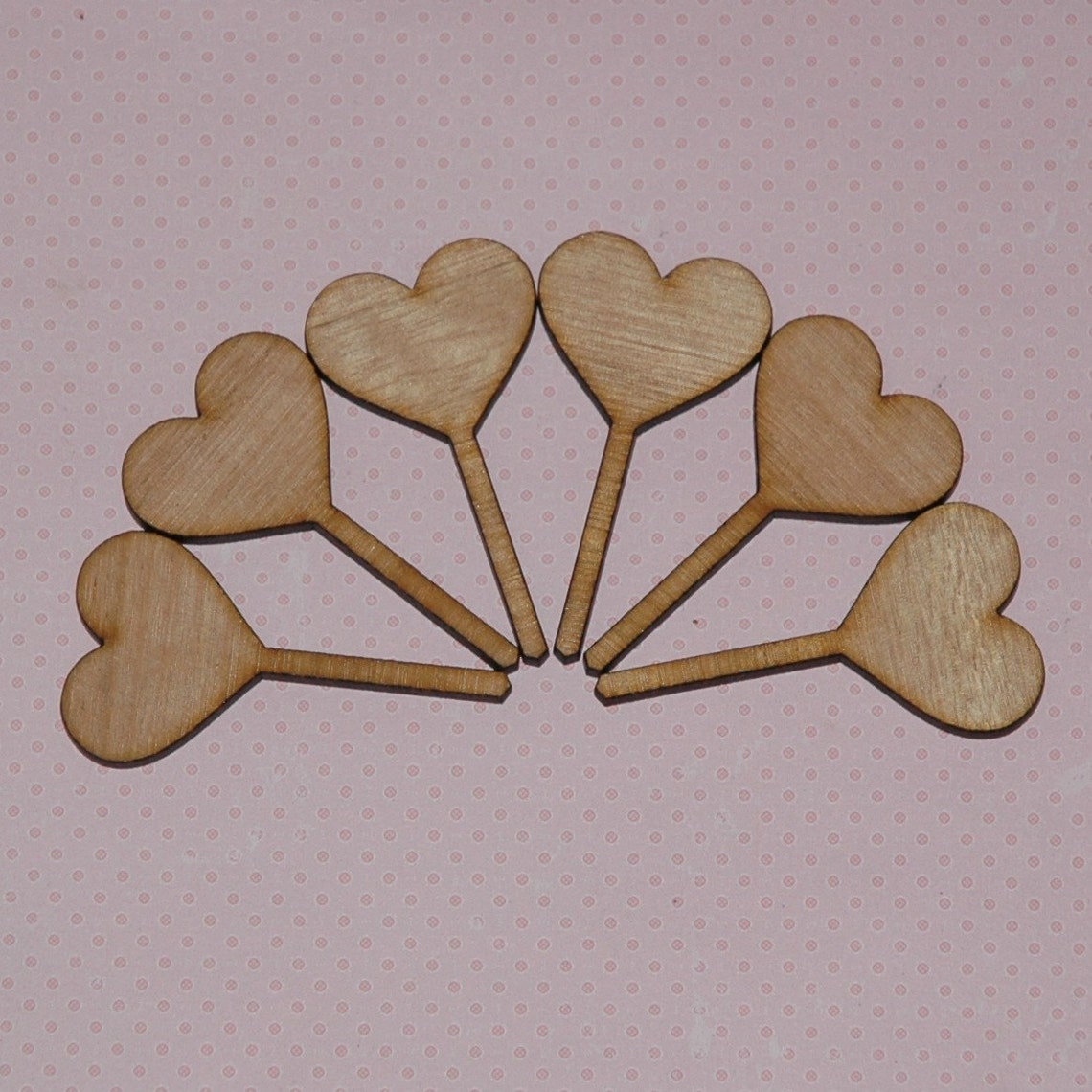 Rustic Wooden Heart Cupcake Toppers Cupcakes Love Hearts Etsy Australia