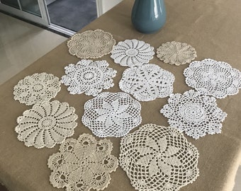 lace doilies etsy