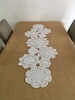 Lot 11 pcs ~ Assorted hand crochet doilies, hand made lace doilies for DIY, Round doilies for doily runner ~ DIY doily set ONLY