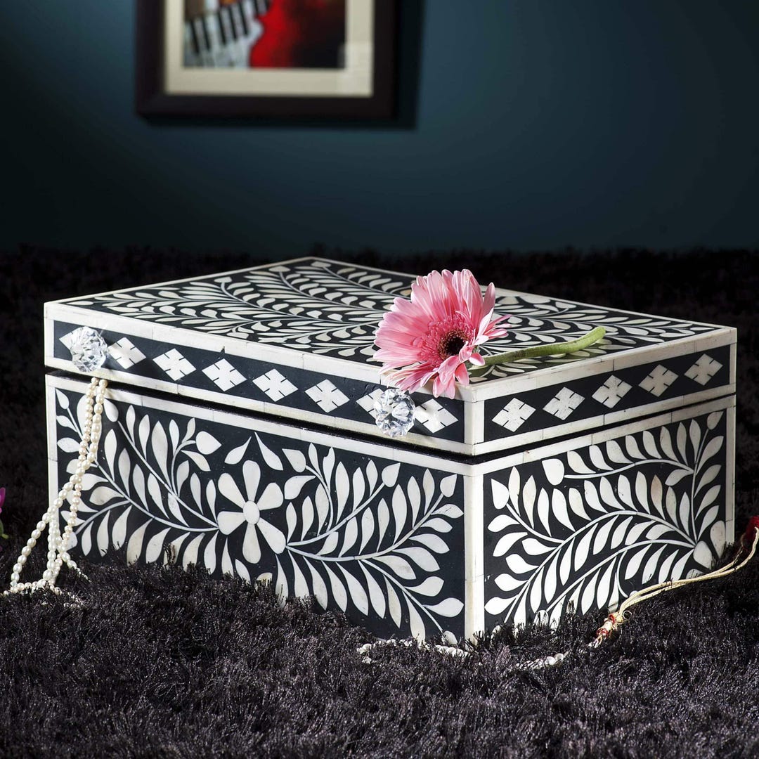 Floral Decorative Storage Boxes - Etsy
